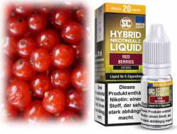 Red Berries Rote Beeren Johannisbeere Himbeere Preiselbeere Nikotinsalz Hybrid SC Liquid 20mg 10ml
