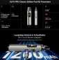 Preview: Elfbar Elfx Pro Kit Pod E-Zigarette 1200mAh 45W 2ml Farbdisplay Zugautomatik 2 Pods