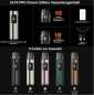Preview: Elfbar Elfx Pro Kit Pod E-Zigarette 1200mAh 45W 2ml Farbdisplay Zugautomatik 2 Pods