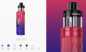 Preview: VooPoo Drag S2 2500mAh 5-60-Watt TFT Display