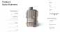 Preview: GoTek X Pod E-Zigaretten automatische Zugaktivierung Aspire