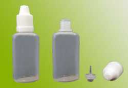 30 ml Fläschchen für Liquid mit Kindersicherung