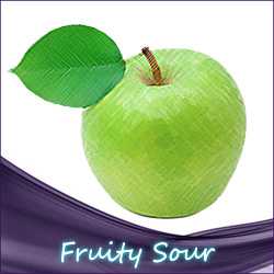 Liquid Fruity Sour für Ihre E Zigarette erinnert an einen frischen grünen Apfel