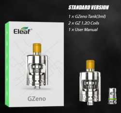 GZeno Verdampfer 24mm 3,0ml MTL, eLeaf