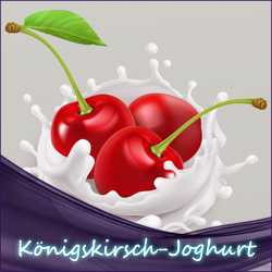 Königskirsch-Joghurt Liquid (Kirschen)