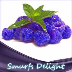 Smurfs Delight Liquid (Blaue Himbeere, Schlumpf Eis)