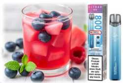 Blueberry Sour Raspberry Elfbar 800 20mg Nikotinsalz Blaubeeren Himbeeren