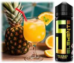 Ananas + etwas Frische (Ananas Punch) 5 Element Aroma von Vovan 10ml in 120ml Flasche