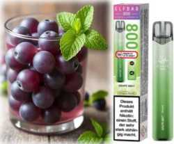 Grape Mint Elfbar 800 20mg Nikotinsalz Traube Minze