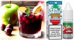 Apple Cranberry Apfel Kranbeere Ice Dr. Frost Nikotinsalz 10ml Liquid