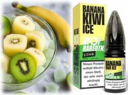 Banana Kiwi Ice Bananen Kiwis Kühle Riot Squad Nikotinsalz 10ml