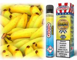 Banana Snowflakes Einweg E-Zigarette Banane Creme Kühle 600 Züge American Stars