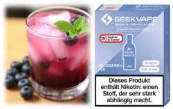 Blueberry Ice Blaubeere Menthol Geekvape M1 Pod 2 x 2ml Pod