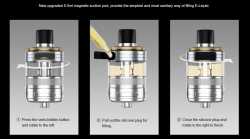 PnP X Pod Verdampfer VooPoo 24mm 5,0ml Magnet-Verschluss