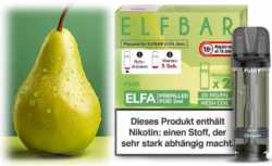 Pear Birne Elfa Pod 2 Stück Elfbar 20mg