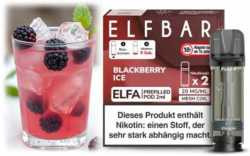 Blackberry Ice Brombeere Kühle Elfa Pod 2 Stück Elfbar 20mg