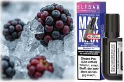 Blackberry Ice Brombeer Frische Elfbar MAX Refill NicSalt 20mg/ml 10ml
