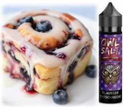 Blaubeer Zimtschnecke OWL Longfill Aroma 10-in-60ml Shake Vape Liquid