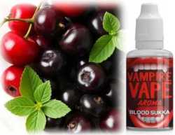 Blood Sukka Kirschen Beeren Eukalyptus Anis Menthol Aroma 30ml von Vampire Vape