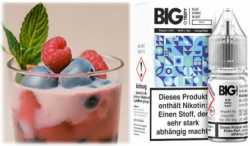 Blue Sonic Blast Himbeeren Blaubeeren Kälte Nikotinsalz Big Tasty 10ml - Kopie