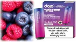 Blueberry Sour Raspberry Blaubeer Himbeer 20mg Vaporesso Dojo Twist Pod 2 Stück