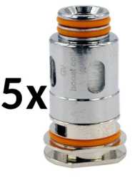 5 x Geekvape B Serie Coils 0,4Ohm 0,6Ohm für Aegis Boost, Boost Le, Boost Plus, Boost Pod, Boost Pro
