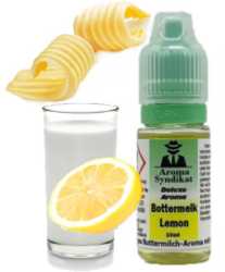 Bottermelk Lemon (Buttermilch Zitrone) Aroma 10ml von Syndikat Aroma 5 bis 10%