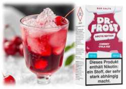 Cherry Cola Ice  Kalte Kirsch Cola Dr. Frost Nikotinsalz 10ml Liquid