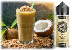 Coco Banana Bliss Milch Shake Bananen Cocos The Age of Vape Aroma 10ml-in-120ml