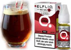 Cola Erfrischungsgetränk ELFLIQ Elfbar Nikotinsalz Liquid 10ml