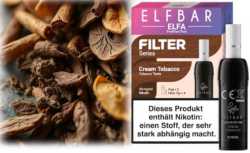 Cream Tobacco milder Tabak 20mg Elfbar Elfa Turbo Pod 2 Stück