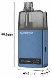 Preview: ECO Nano Plus Kit Zugautomatik Vaporesso 1400mAh 10,0ml