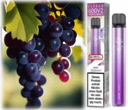 Grape Weintrauben ElfBar 600 V2 Einweg Ezigarette