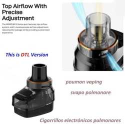 Armour G Kit E-Zigarette 80W Vaporesso Head 0,6 Ohm 3000mAh AXON Chipsatz 5,0 ml