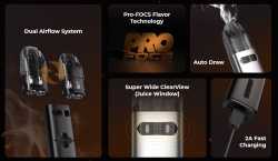 Caliburn Explorer Pod Uwell 32W 1000mAh Zugautomatik