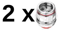 2 x UN2-2 Dual Mesh Coils für Valyrian 2 Verdampfer Uwell