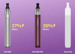 Eco One Pro Kit mit Zugautomatik Vaporesso 1400mAh 2,0ml Tankvolumen