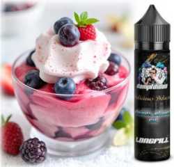 Kleines Blaues Eis Vanille Beeren Kaugummi Schlumpfeis Dampfdidas 10ml Liquid Aroma in 60ml