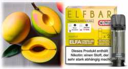 Mango exotische Wunderfrucht Elfa Pod 2 Stück Elfbar 20mg