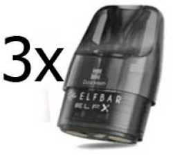 3 x Elfx Pod V2.0 2ml 0,6Ohm 0,8Ohm Elfbar