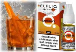 Elfstorm Ice Energy Getränk Frische ELFLIQ Elfbar Nikotinsalz Liquid 10ml