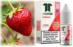 Erdbeere Elf-Liquid 10ml Nikotinsalz Liquid  20mg 10mg