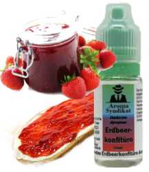 Erdbeer Konfitüre Marmelade Fruchtaufstrich Aroma 10ml von Syndikat Aroma 5 bis 10%