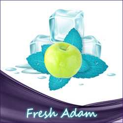 FreshAdam Liquid erfrischender Mix aus Apfel und Minze, erinnert an einen Shisha Abend