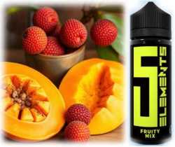 Mango Papaya Lychee (Fruit Mix) 5 Element Aroma von Vovan 10ml in 120ml Flasche