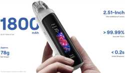 Preview: Caliburn G4 Pro Pod Vape Dampfgerät 35W 1800mAh 3ml Zugautomatik Uwell