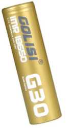 G30 Golisi Akku 18650  3000mAh 20A Hochleistungsakku ungeschützt