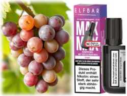 Grape Weintrauben Frische Elfbar MAX Refill NicSalt 20mg/ml 10ml
