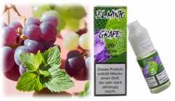 Grape Weintrauben Minze El Minto Nikotinsalz Liquid 10ml NicSalt