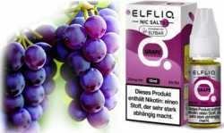 Grape Weintrauben ELFLIQ Elfbar Nikotinsalz Liquid 10ml